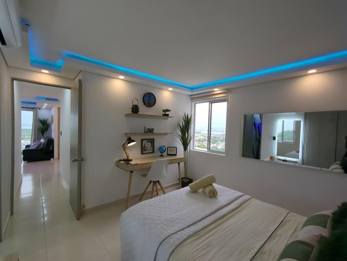 18th-floor With A View, 3 Bedrooms, Near The Airport Apartamento *